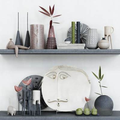 现代抽象饰品摆件